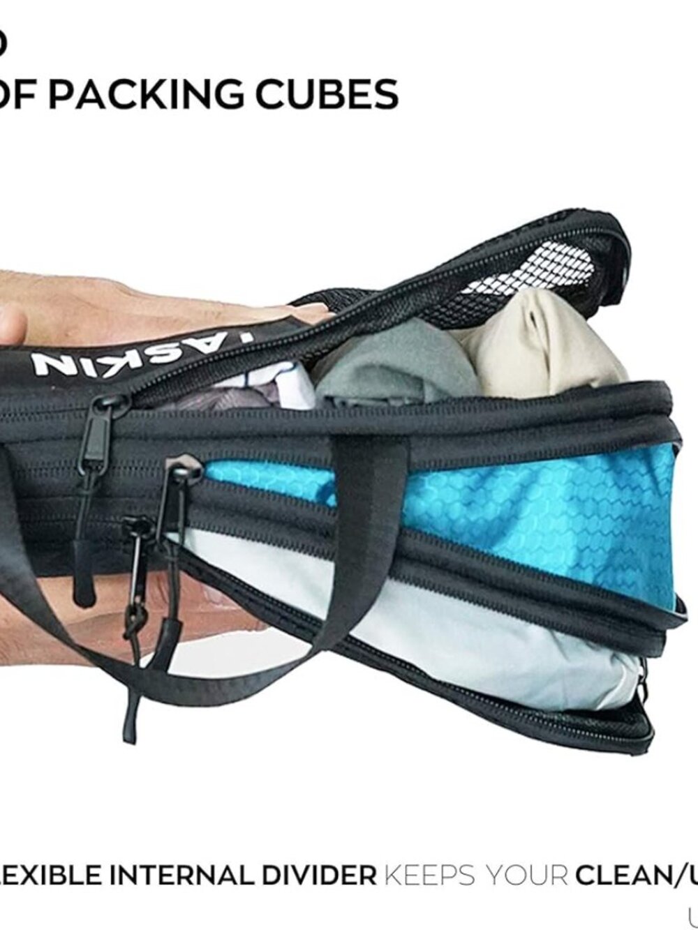 Taskin Compression Packing Cubes - Picture 3 of 5